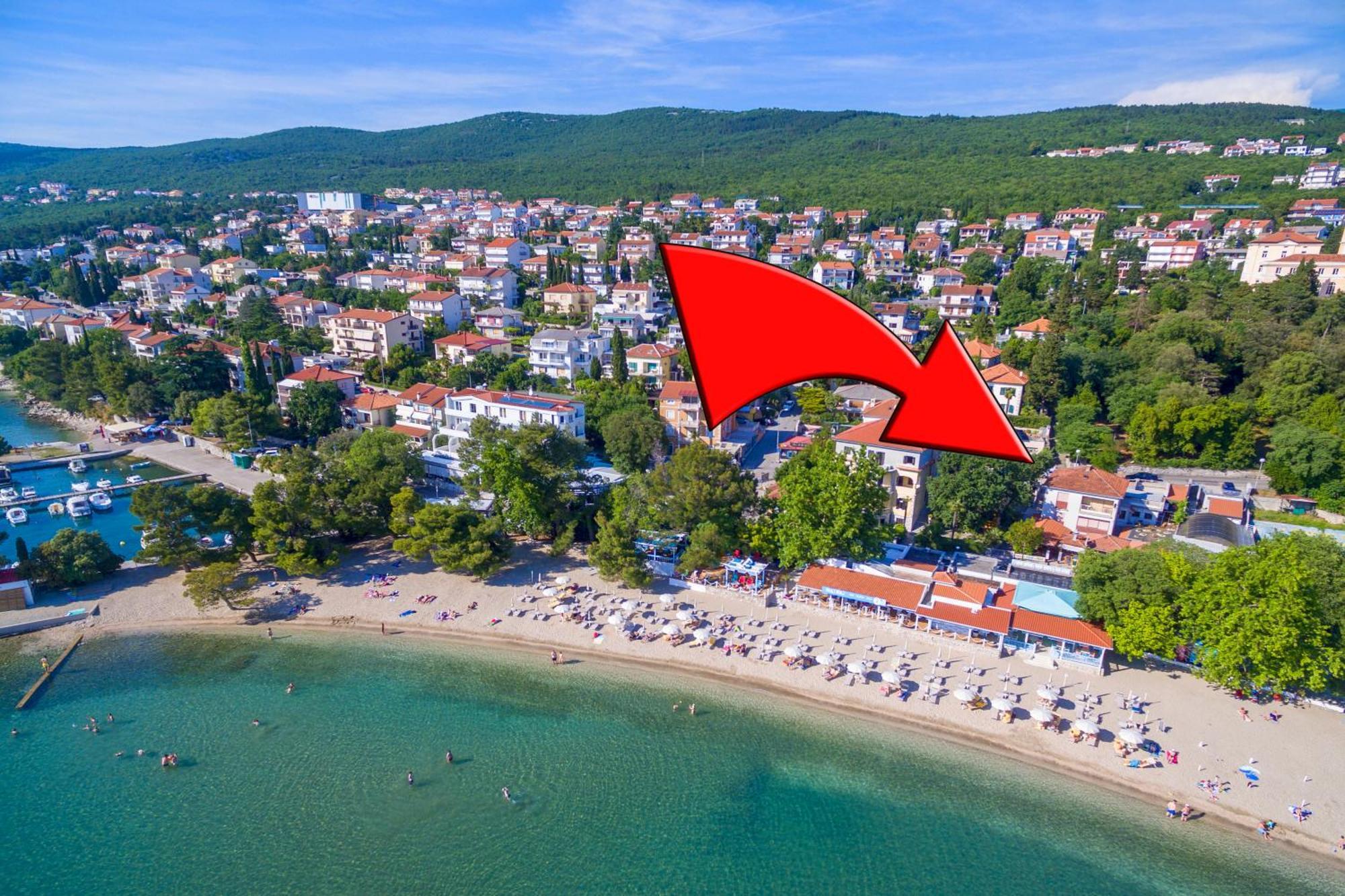 Roni Apartment Crikvenica Bagian luar foto